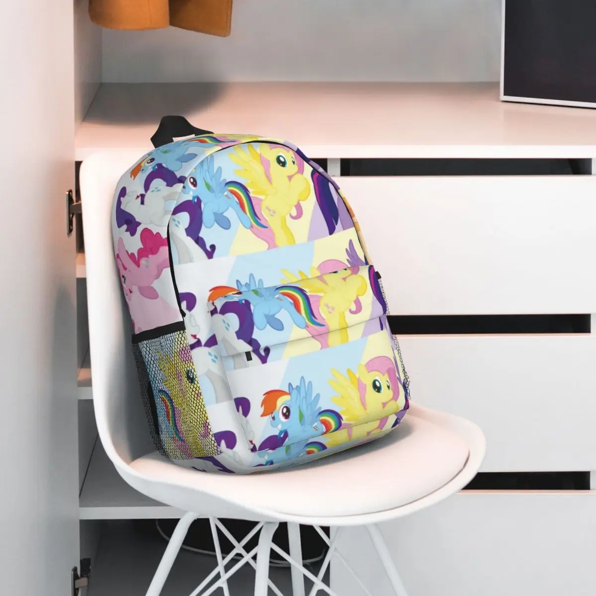 My Little Pony für Mädchen und Jungen, großes Fassungsvermögen, leichter, wasserdichter Rucksack, 38,1 cm