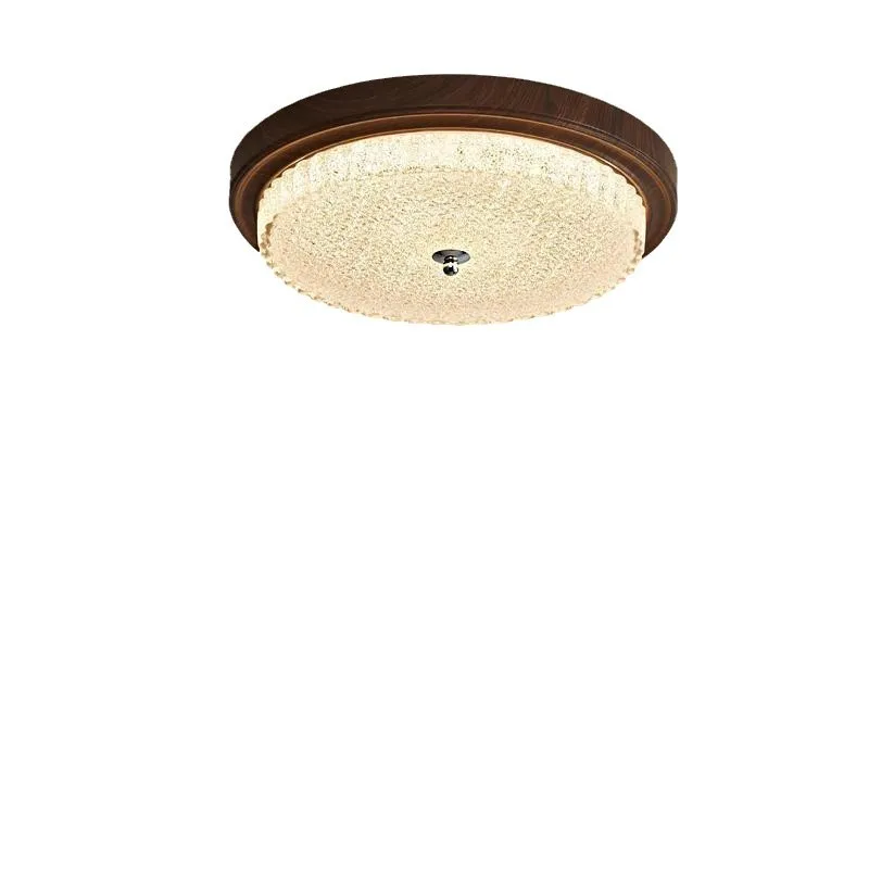

Creative French antique style bedroom round ceiling light dining room study wabi-**** windshield advanced eye protection lamp
