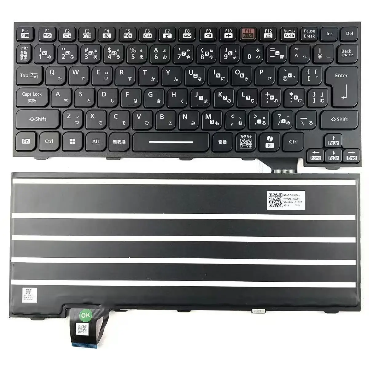 US  JP New Backlight Laptop Keyboard For Panasonic Toughbook FZ-55 FZ-40 FZ-55C0618VM PAM24B13USJ81 Original Laptop Keyboard