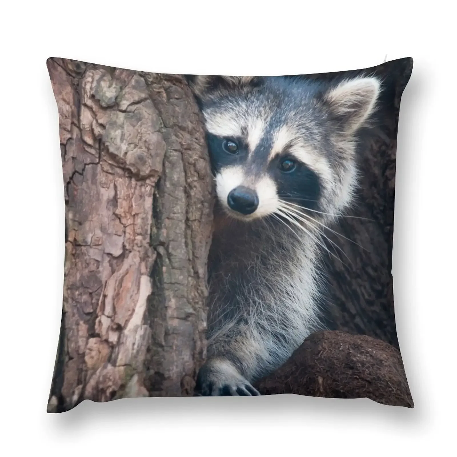 

Raccoon Throw Pillow Pillows Aesthetic Christmas Cushion For Home luxury decor Cushions For Children pillow