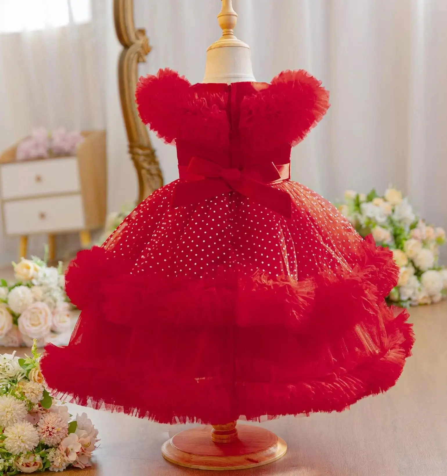 girls'-birthday-party-dress-dot-tutu-kid-girl-princess-dresses-puffy-child-clothes