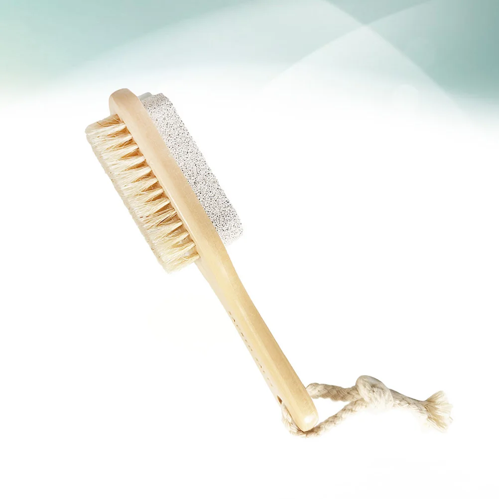 양면 각질 제거용 푸미스 스톤 발 파일 페디큐어 도구 발 각질 제거기 각질 제거 매끄러운 발 관리 네일 2개