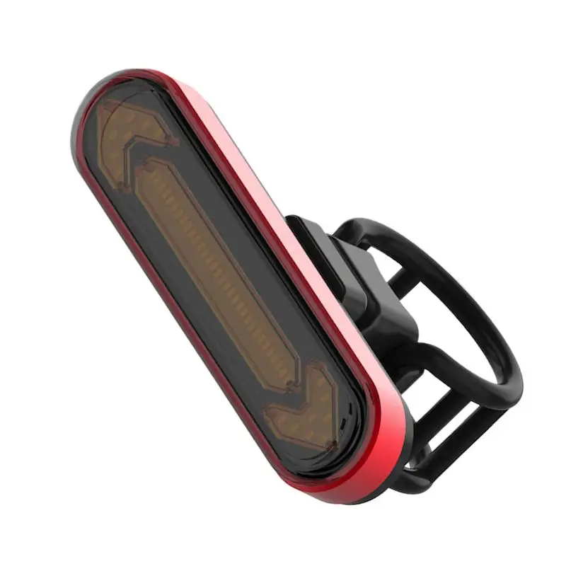 

Bike Tail Light Rechargeable Bright Safety Turn Signal Lamp USB Rechargeable Bright Safety Warning Cycling Taillight With Turn