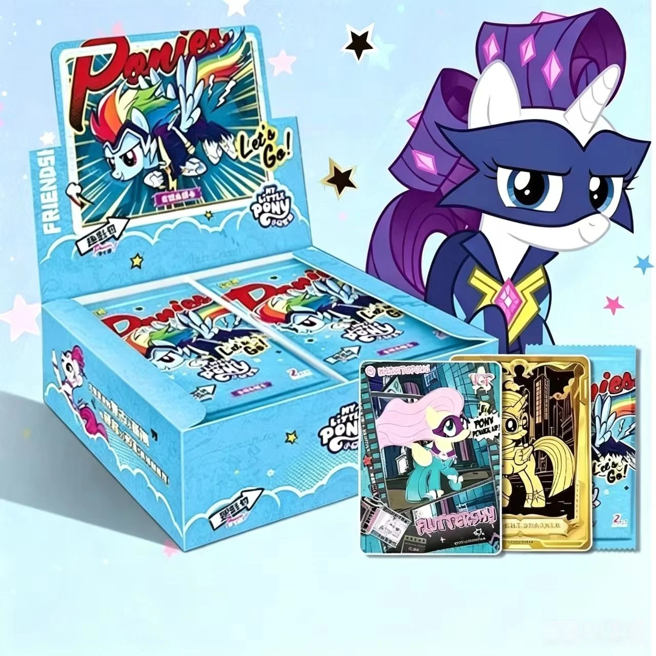 

KAYOU Genuine My Little Pony Card Photographic bag 7nd Animation Cartoon Periphery Collect Card Toy for Children Holiday Gift