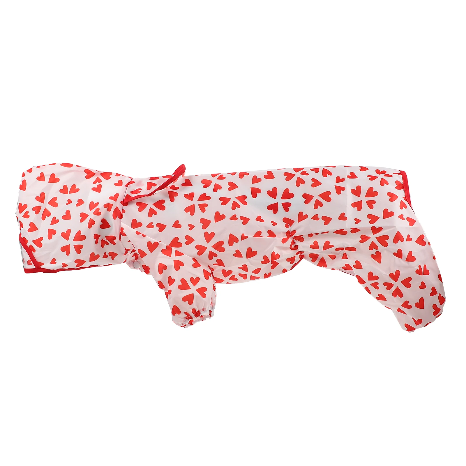 

Waterproof Dog Raincoat Small Pet Hooded Rain Gear For Puppy Rain Poncho Home Pet Supply Adjustable