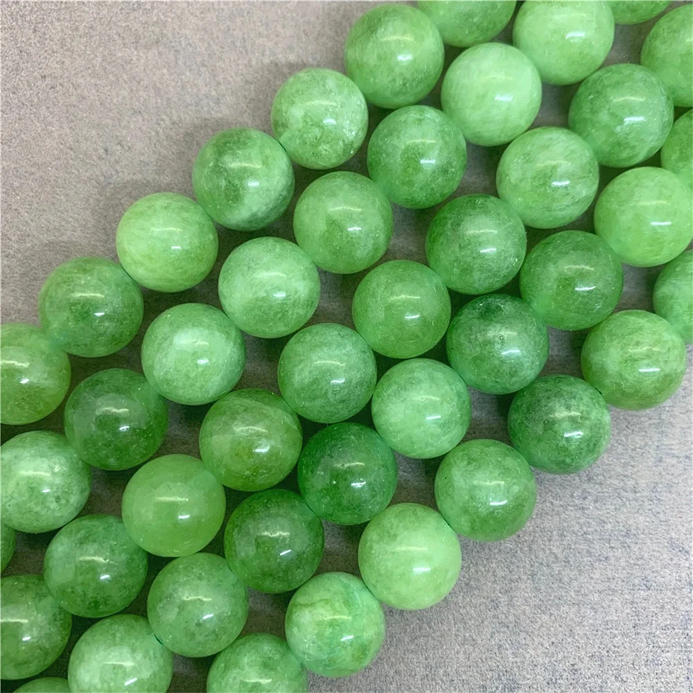 

Бусины из зеленой оливиновой яшмы, 6, 8, 10 мм, для изготовления ювелирных изделий «сделай сам», ожерелий, браслетов, кварцевые бусины, аксессуары ручной работы