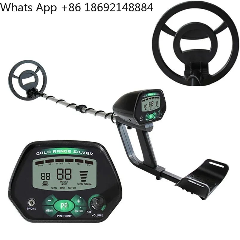 MD-4090 High sensitivity underground metal detector 8.5inch waterproof detection disc backlight screen does no contain batteries view 3