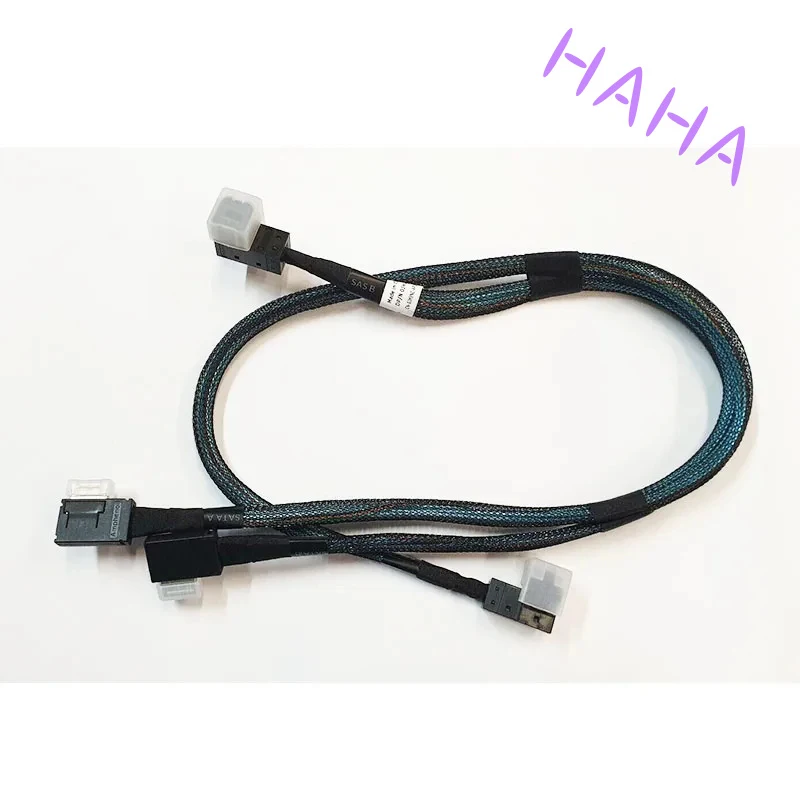 Original JHVNC 0JHVNC 3.5 Inch 8 12-slot Array Card SATA Hard Disk Backplane Cable Cable for Dell R740 R640 Server