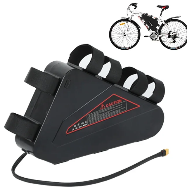 

Треугольный литиевый аккумулятор для электрического велосипеда 72 В, 20 Ач — жесткий чехол с защитой BMS, перезаряжаемая мощность 21700 для электронного велосипеда