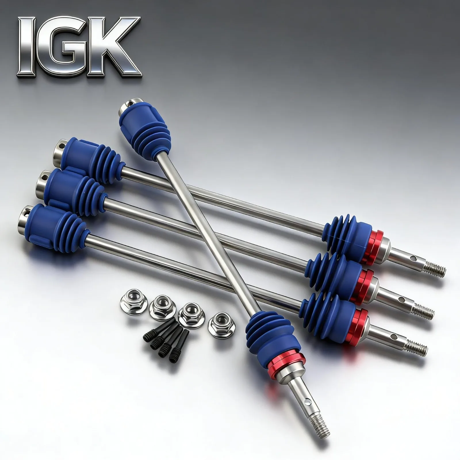 4PCS #5451R Steel CVD Driveshafts  for TRAXXAS 1/10 E-Revo/E-Maxx/T-Maxx 3.3/Nitro Revo RC Car