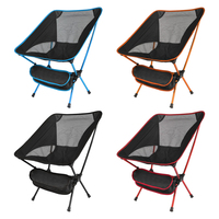 Detachable Portable Folding Moon Chair Outdoor Camping Chairs Beach Fishing Chair Ultralight Travel Hiking Picnic Seat Tools