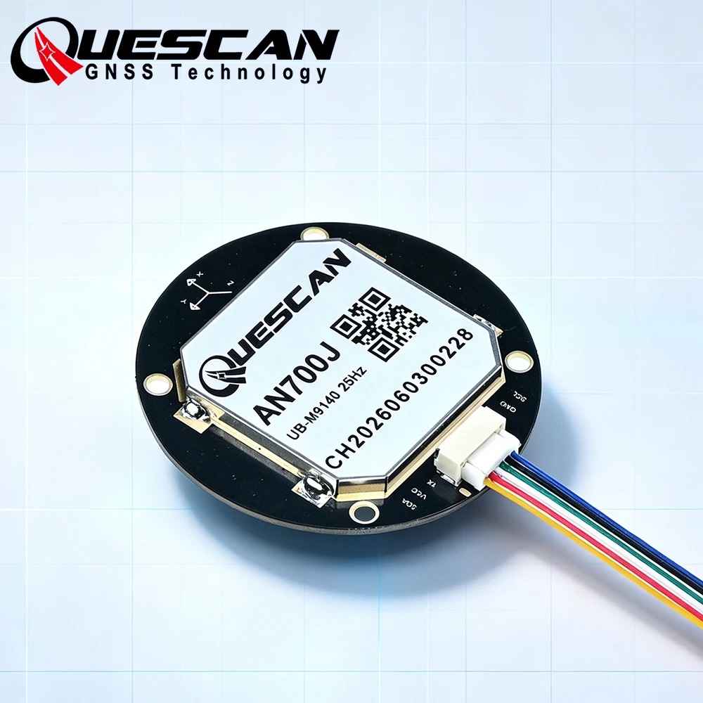 quescan-an700j-ubx-m9-25hz-gps-gnss-antenna-module-compass-gps-beidou-galileo-glonass-receiver-for-flight-controller-nmea-rtcm