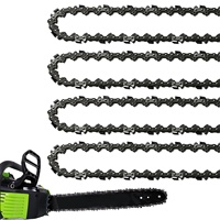 4 Pack 18 Inch Chainsaw Chain 62 Drive Links 3/8\