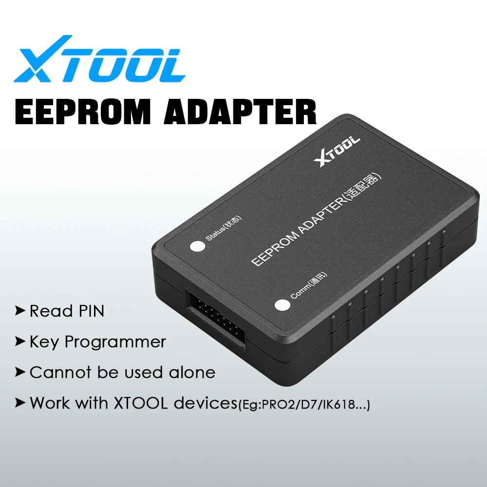 XTOOL EEPROM Adapter Key Programmer Read PINCODE Immobilizer Reader X100PAD3 X100MAX IK618 EZ400PRO D7 D8 D9 IP616 IP819 A80PRO