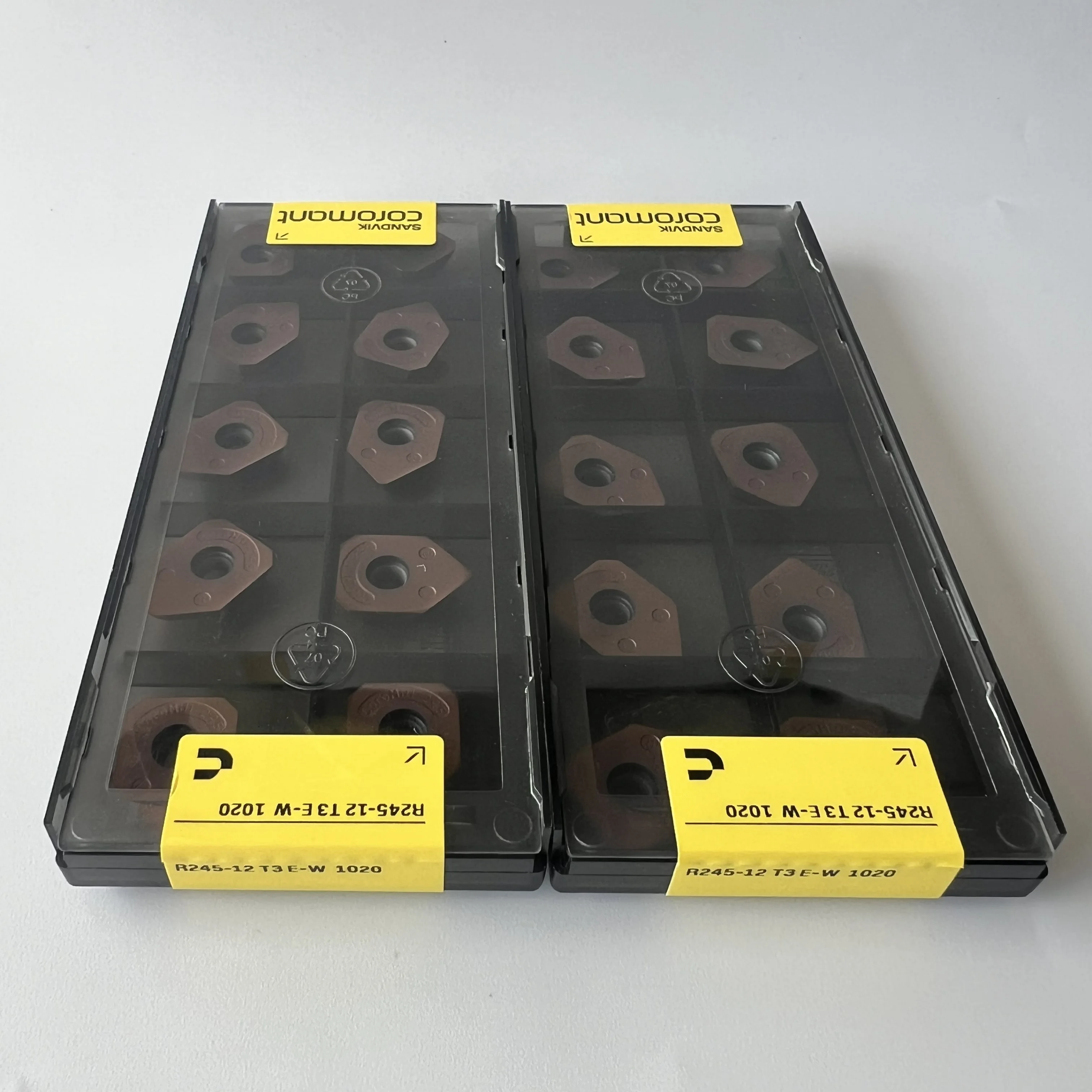 

R245-12T3E-W 1020 / Original product CNC cemented carbide blade 10 Pcs
