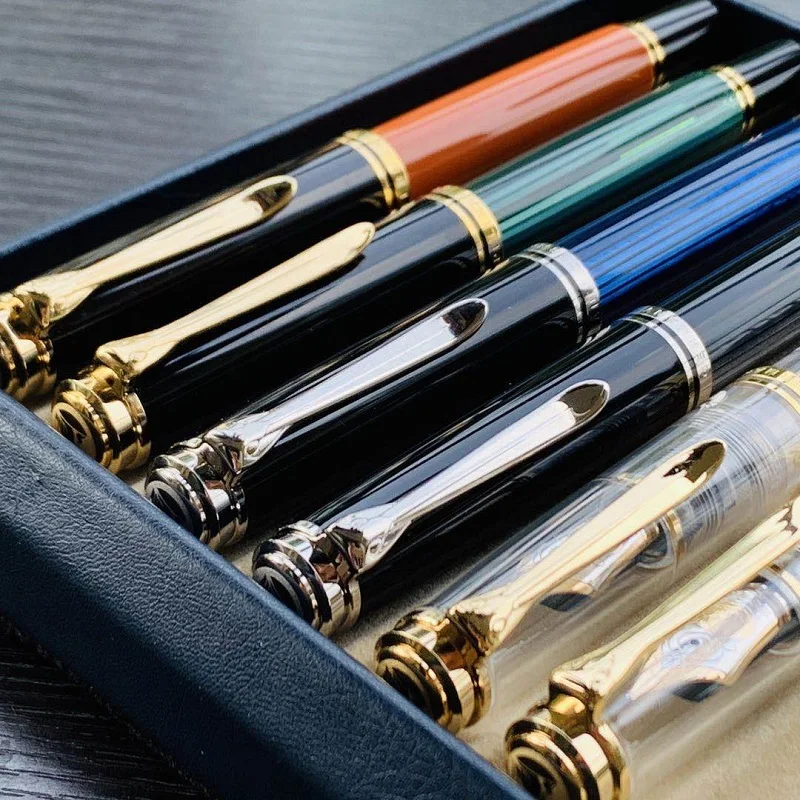 German Original Pelikan M800/M805 18K Gold Nib Piston Fountain Pen in stock