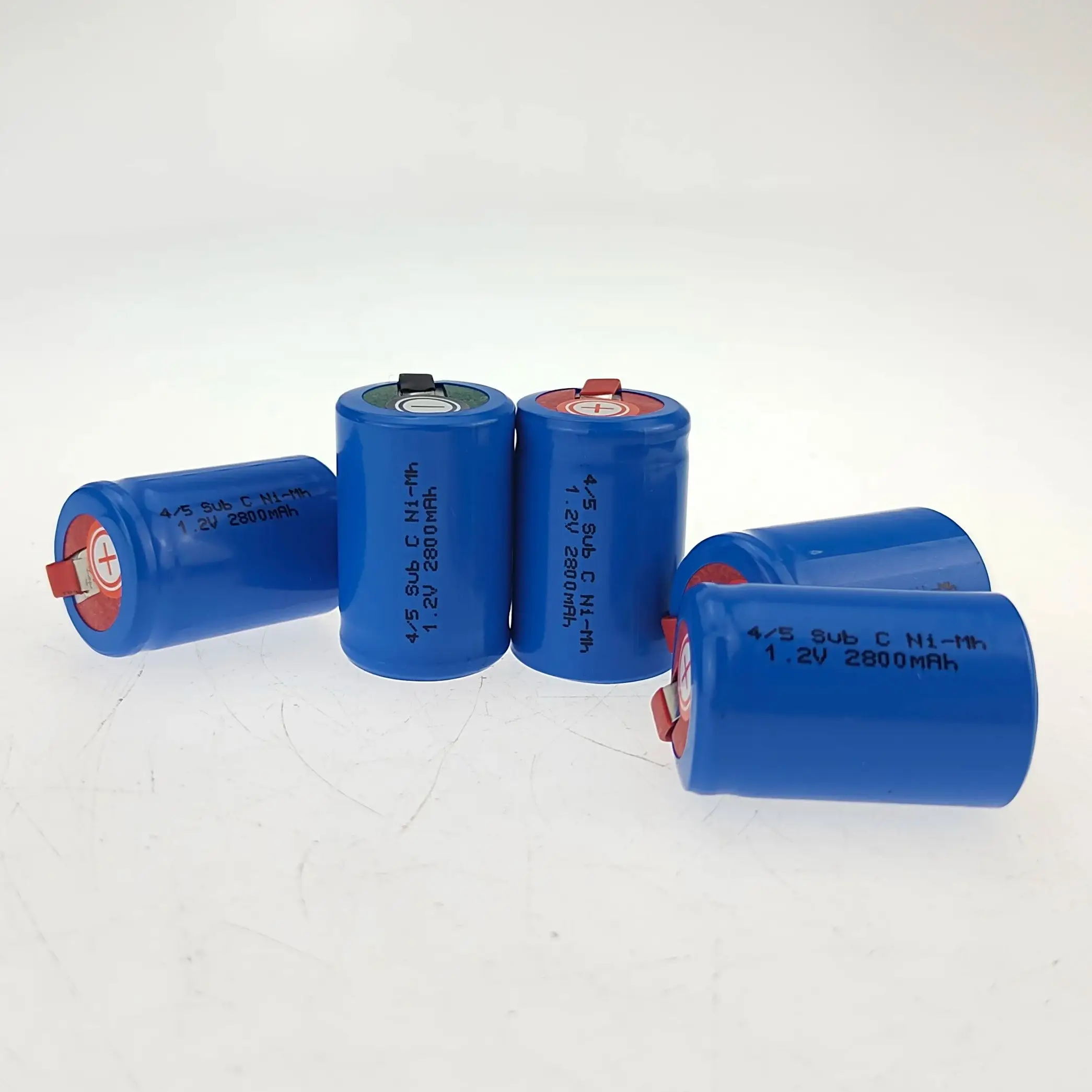 

SC 1.2V 2800mAh Rechargeable Battery Sc Sub C Ni-cd Cell Batteries with Welding Tabs for Electric Drill Screwdriver