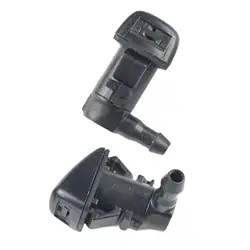 2x Front Windshield Washer Nozzles 5182327-Aa Car Accessories Spare Parts Replaces Premium for Chrysler 300 2011-2018