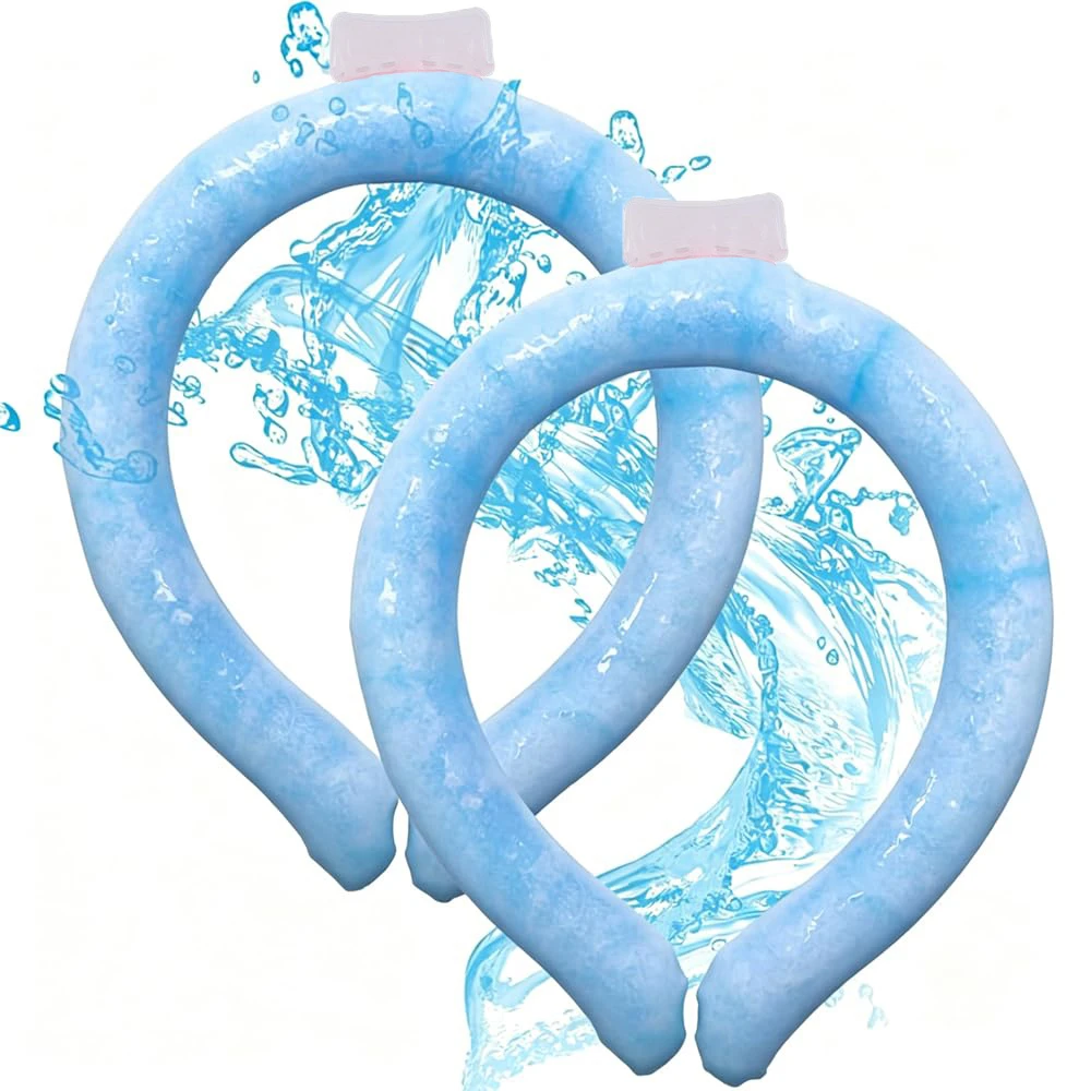 Summer Neck Cooling Ring Outdoor Running Fitness Fishing Cycling Travel Cool Neck Ring Portable Outdoor Cooling Accessories