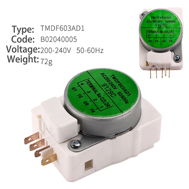 General Refrigerator Refrigerator Parts Mechanical Defrost Timer TMDF603AD1 Refrigerator Defrost Timer