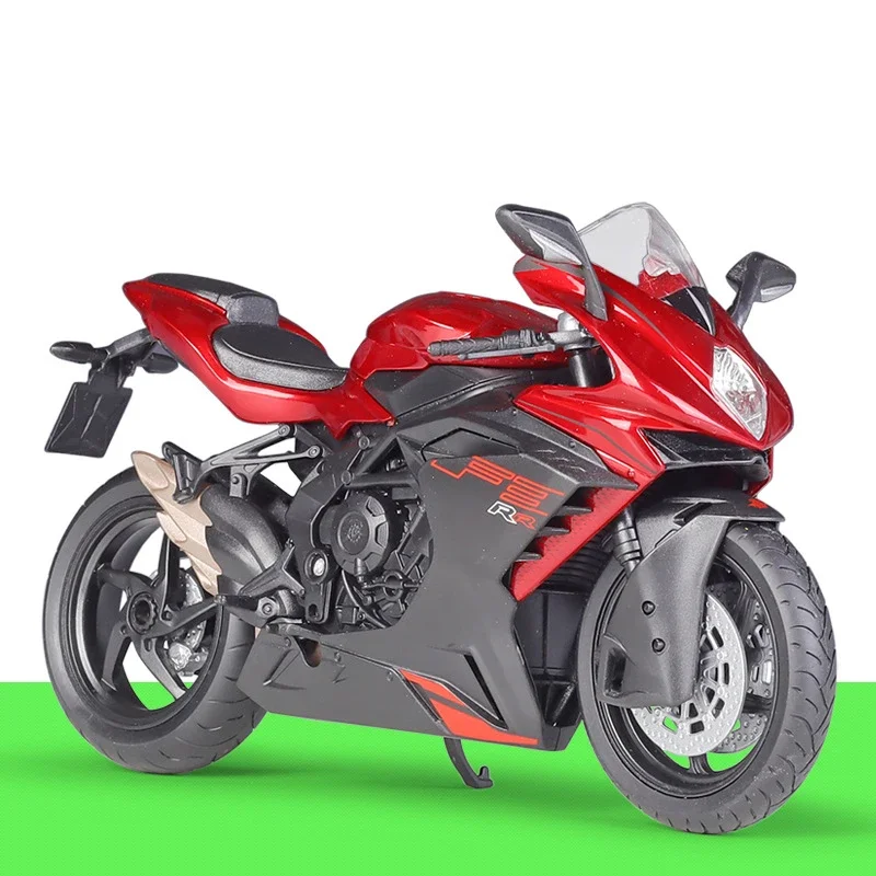 

1:12 MV Agusta F3 RR 2022 модель мотоцикла из сплава, литая модель мотоцикла, модель внедорожника, коллекционная детская игрушка, подарок