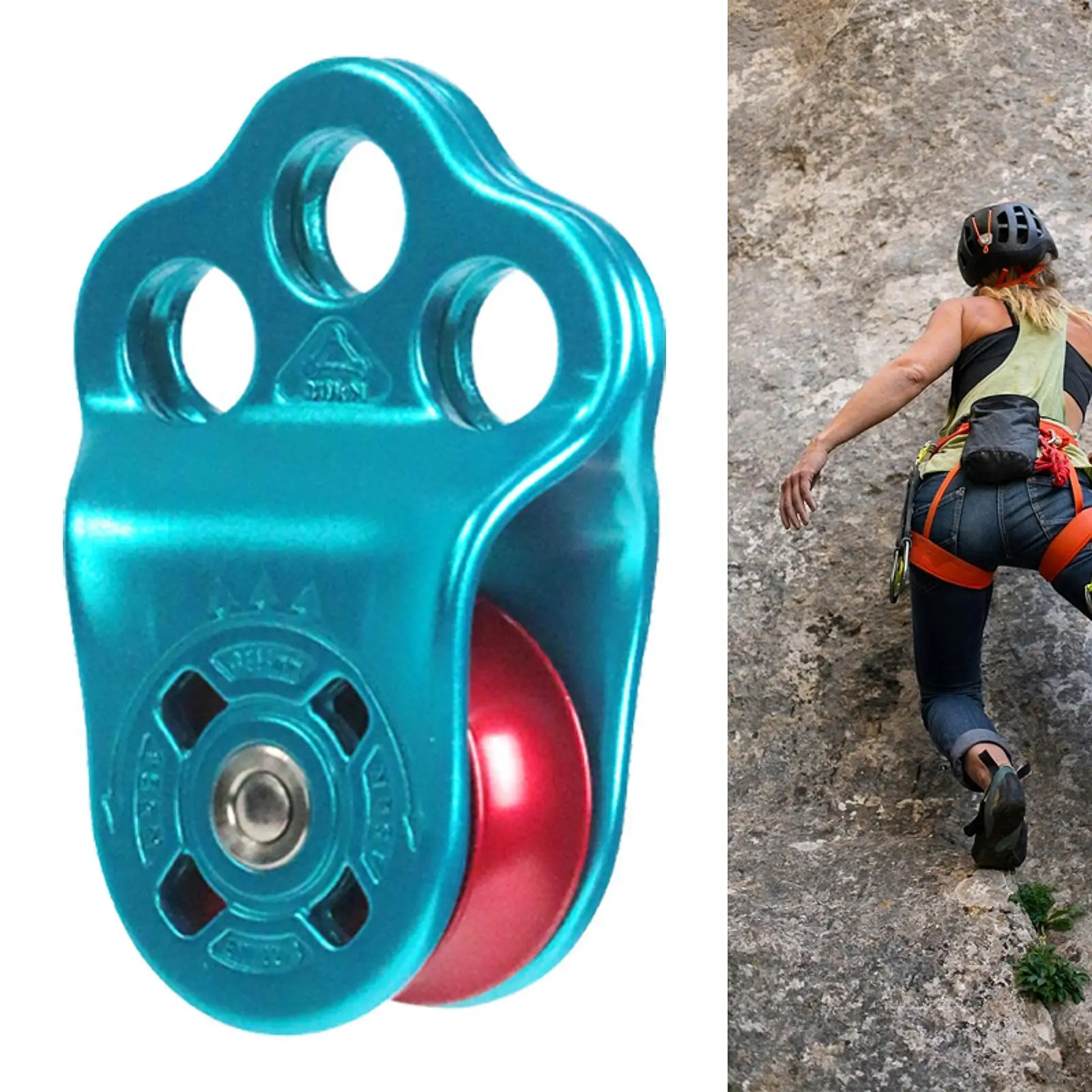

Climbing Pulley Compact for Rock Climbing Sports Outdoor Adventures