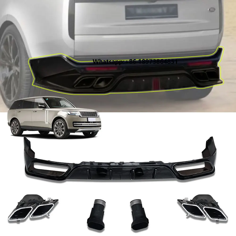 

Car Exterior Body Parts Rear Lip Rear Splitter for Land Rover Range Rover Vogue 2023