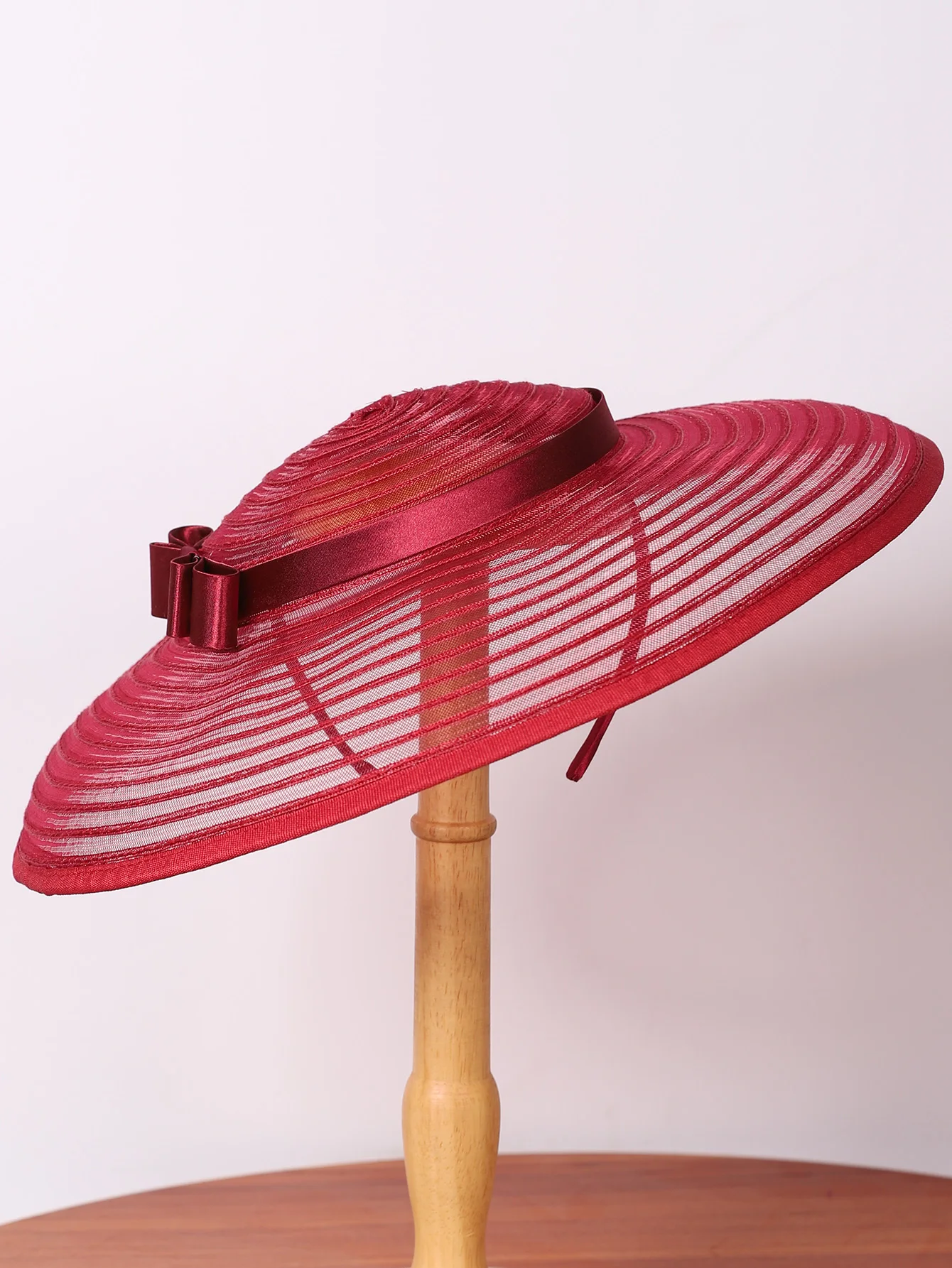 Große Kirche Pillbox Hüte Breite Krempe Fascinator Hüte für Frauen Damen Kentucky Lady Bow Party Kleid Cocktail Hut Hochzeit Braut – Detail 14