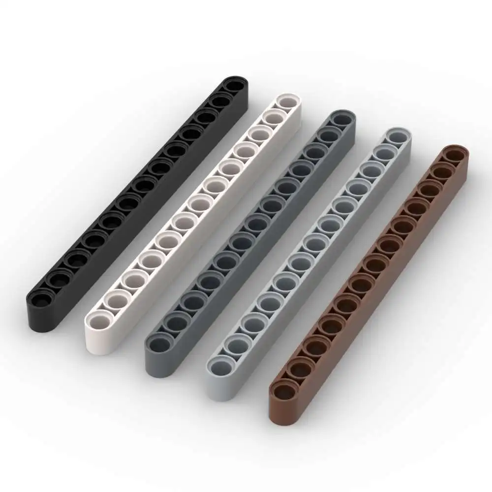 MOC 10 個 41239 厚い 1x3 コネクタ穴付きレンガリフトアーム交換可能なビルディングブロッククリエイティブおもちゃ大人男の子ホリデーギフト