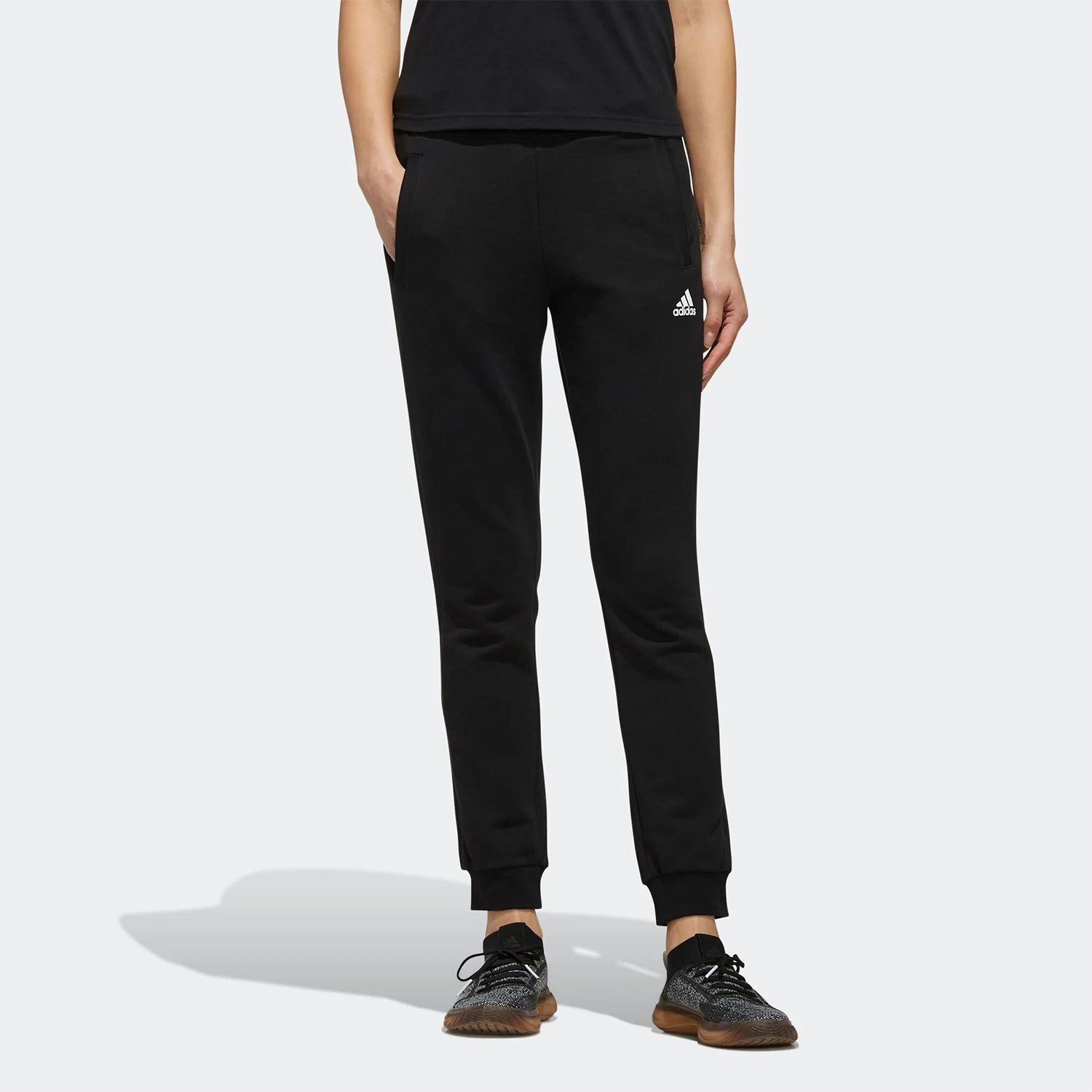 adidas-veritable-pantalon-de-sport-decontracte-a-carreaux-pour-femme-pt-fl-3s-slim-fi9276