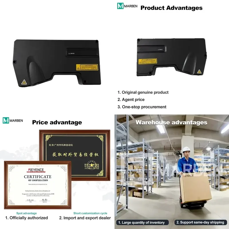 LJ-X8400 3D Profiler Keyence LJ-X8000 Series Sensor Head 320mm Width 2D/3D Line High Precision Measurement