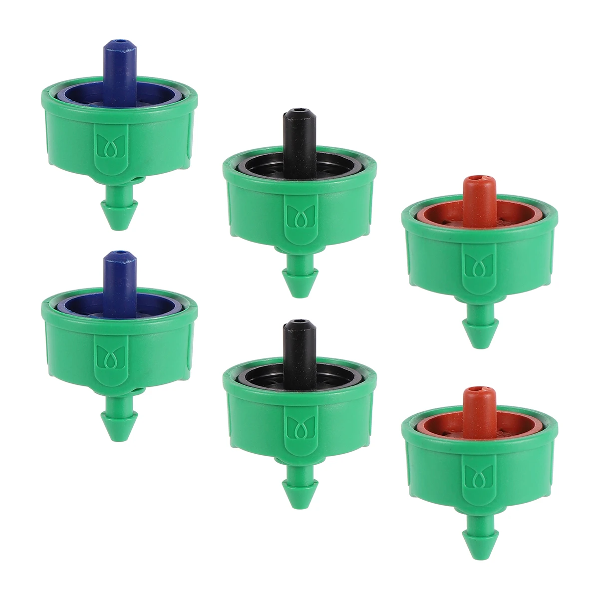 2/4/8 L/PH Anti-Drip Pressure Compensated Drippers 4/7mm Hose Steady Flow Regulators Garden Irrigation Pressure Control Emitters