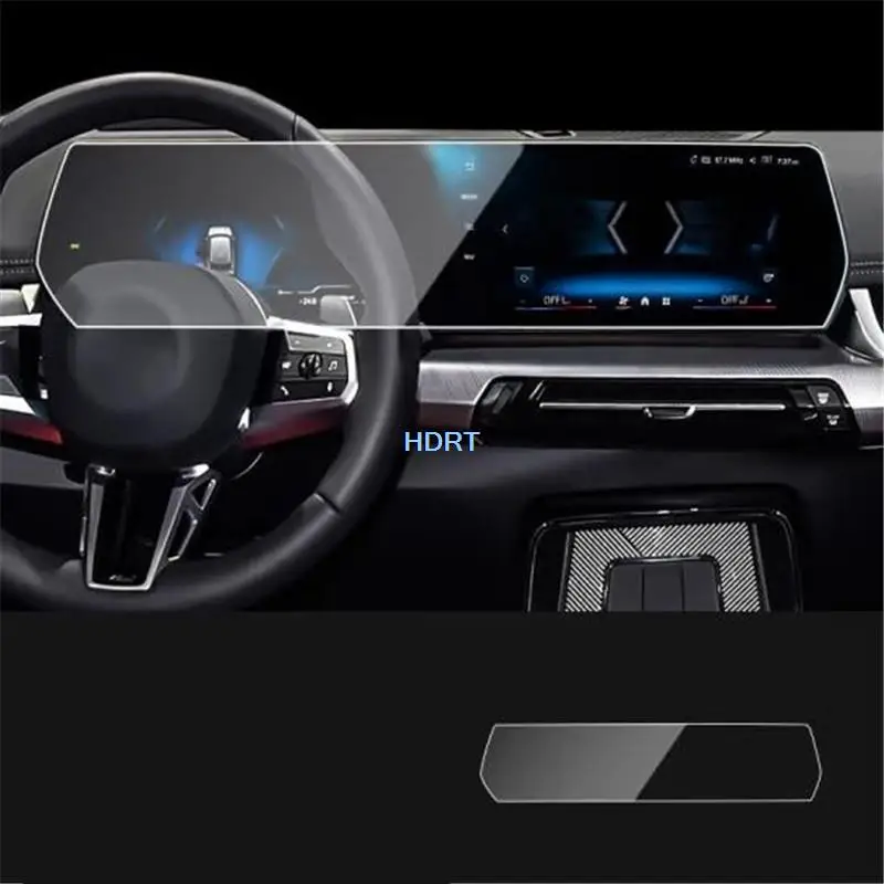 Car Styling GPS Navigation Central Control LCD Display Screen Tempered Film Protector Decoration For BMW X1 IX1 U10 U11 2023 +