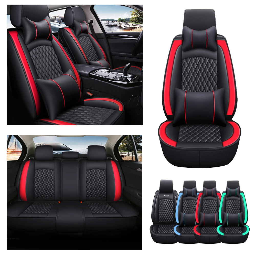 

Car Seat Cover Full Set For Cadillac ATS 2013-2019 Anti-Scratch Full Surrounded Protector Pads