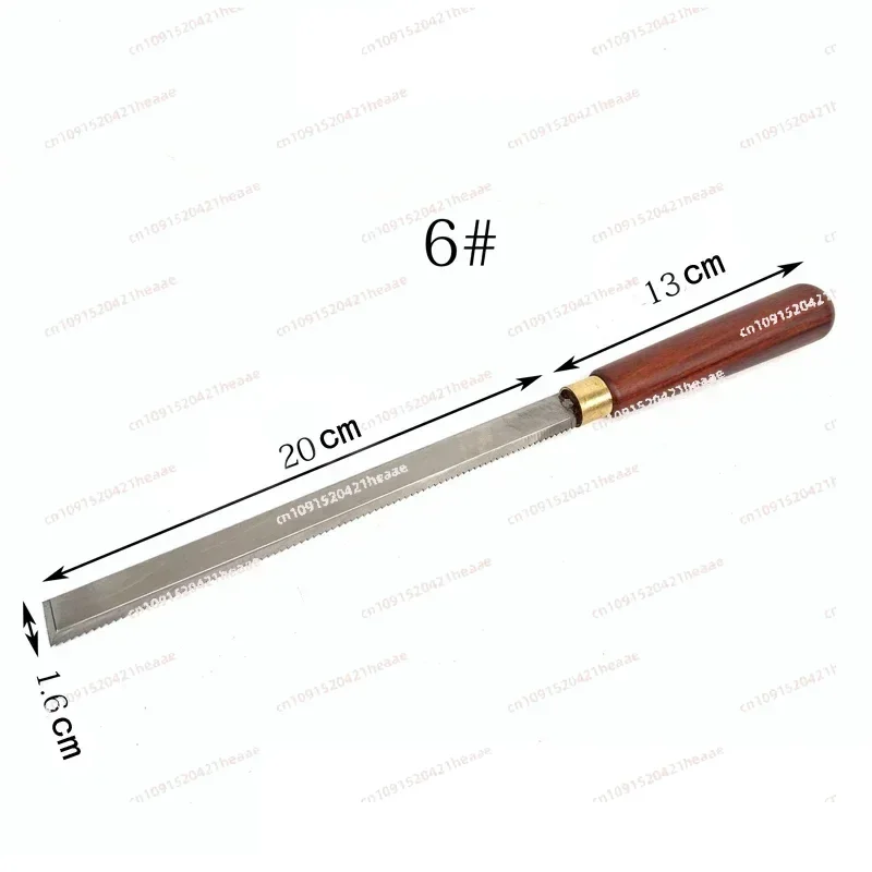 Adequado para ango de sándalo Lima de carpintería grano único acero flotante W4