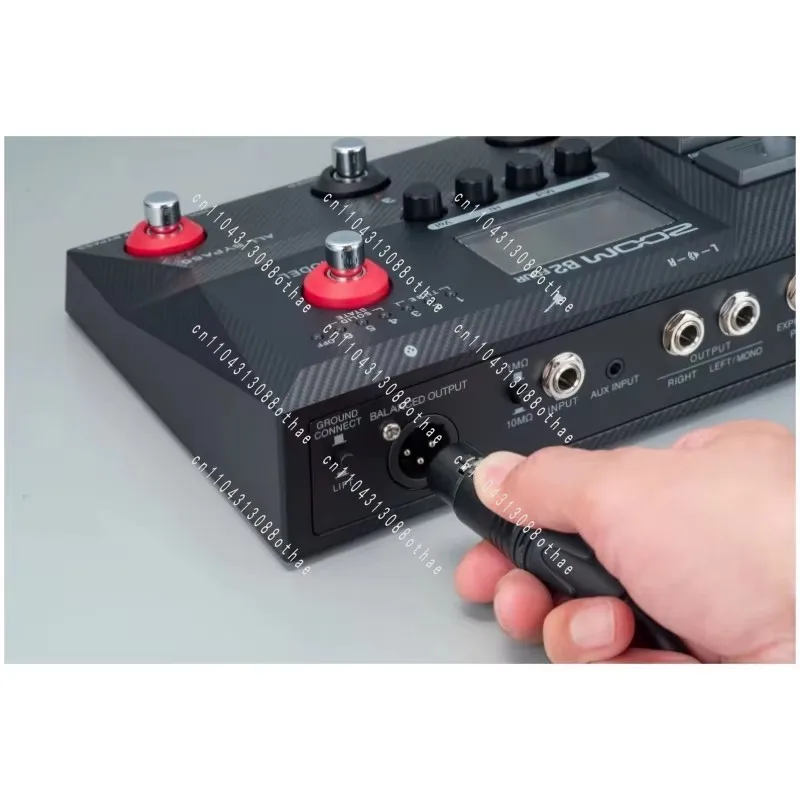 Zoom’s Multi-Layer IR Amp and Effects Emulator Audio Interface Technology and 6 Iconic DI Models Zoom B2 Four