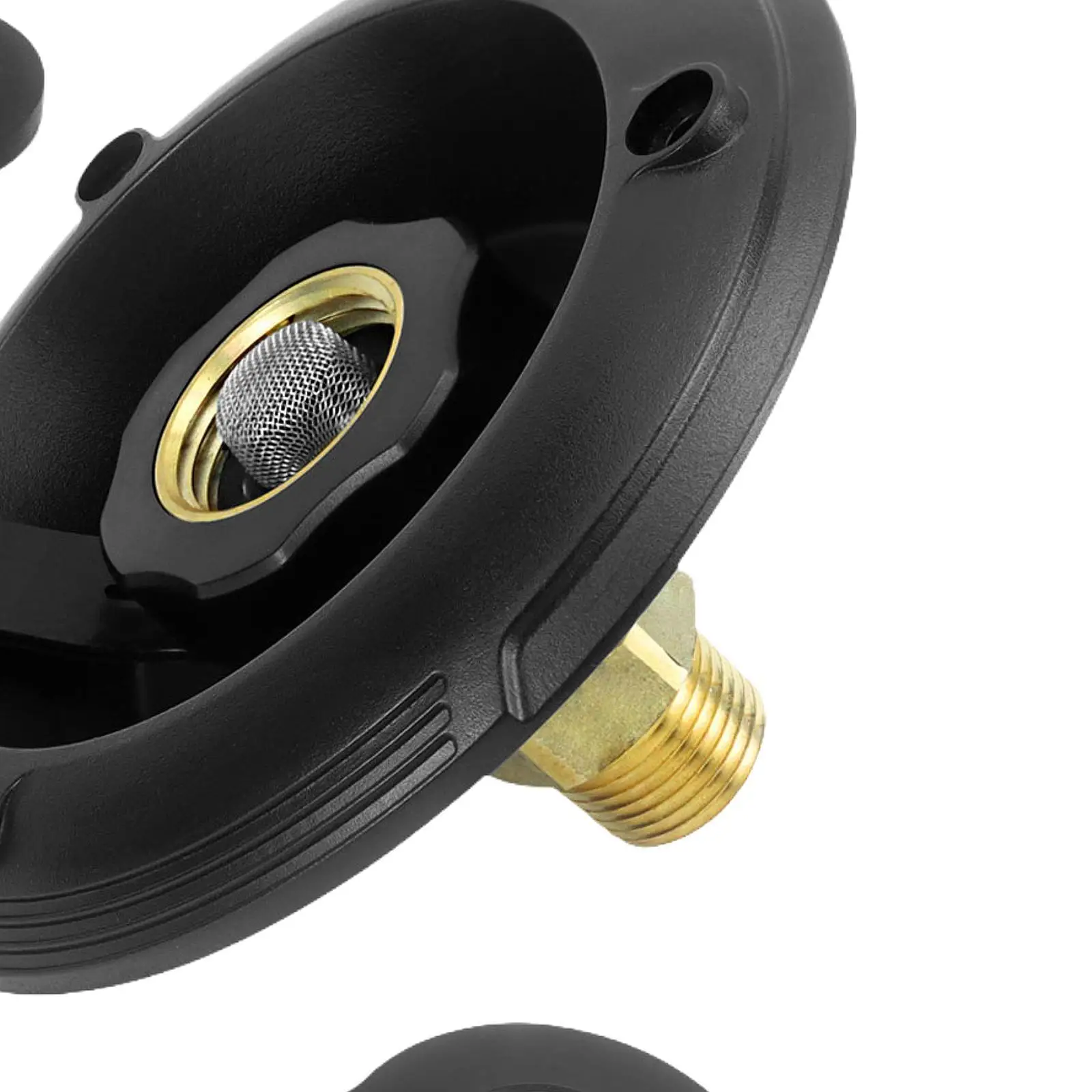 RV City Water Inlet with Check Valve Brass Flush RV Water Backflow Preventer