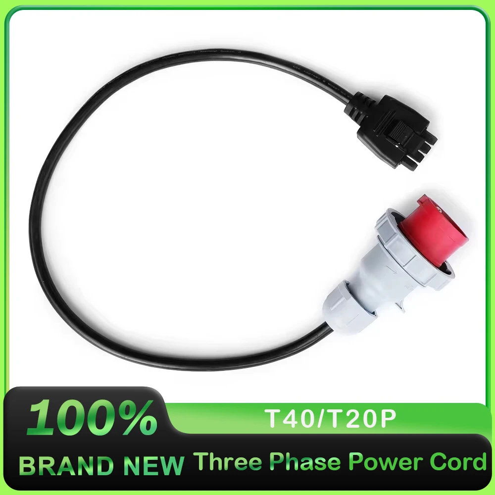 Three Phase Power Cord for DJI Agras T20P T40 Agriculture Drone Accessories 380V Charger Input Cable Plant Protection UAV Parts