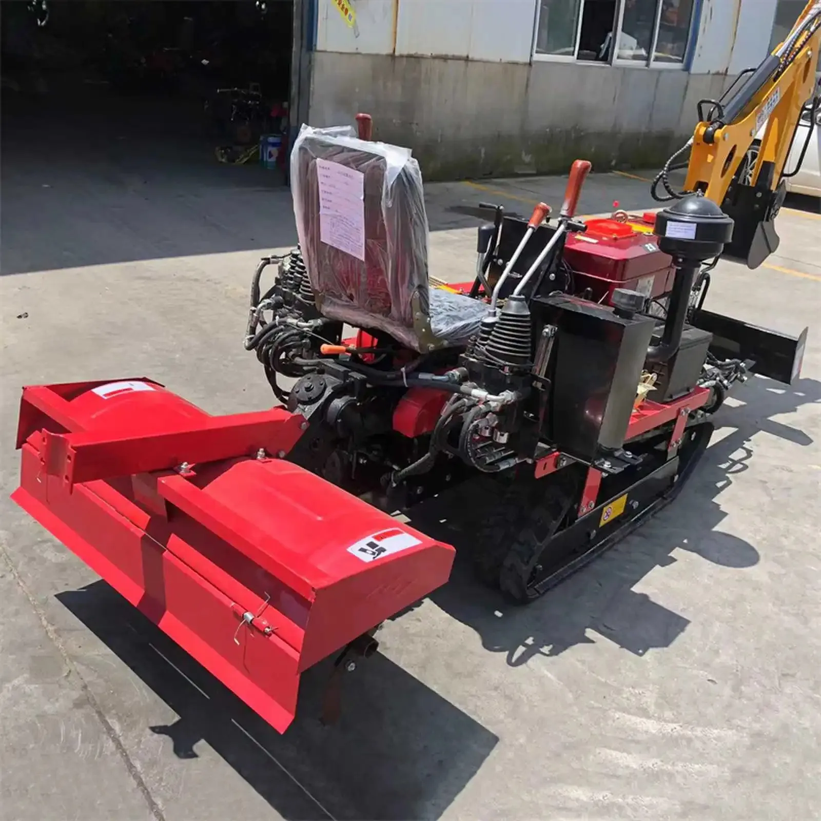 

Mini Tractor for Hilly Plots - Flexible Field Operation Management Tool