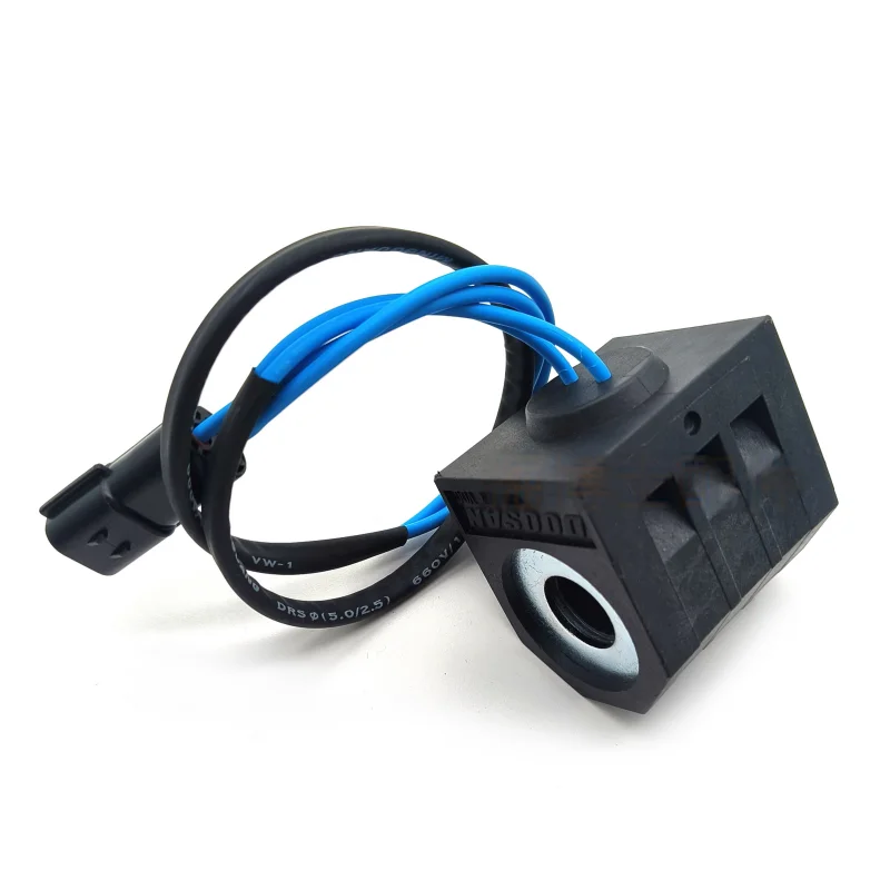 

Doosan Daewoo Excavator Pilot Solenoid Valve Coil Core Accessories for 150/220/225/300-5-7-9 Series Walking Mechanism