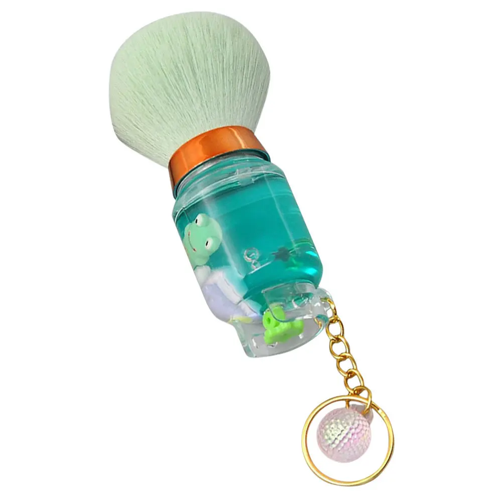 Pinceau à poudre pour femmes, Blush, ombre de nez, surligneur, léger, Compact, maquillage, petits outils portables