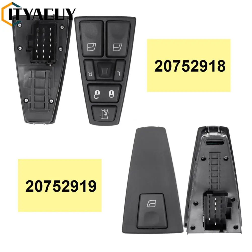 Window Power Switch Control Button Passenger Side For Volvo Truck FH12 FM VNL 20752919 20752918