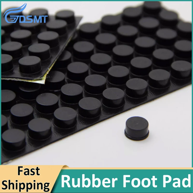 Self-Adhesive Rubber Foot Pad for Laptop And Furniture Anti-Slip Shock Absorption And Impact Protection Mat
