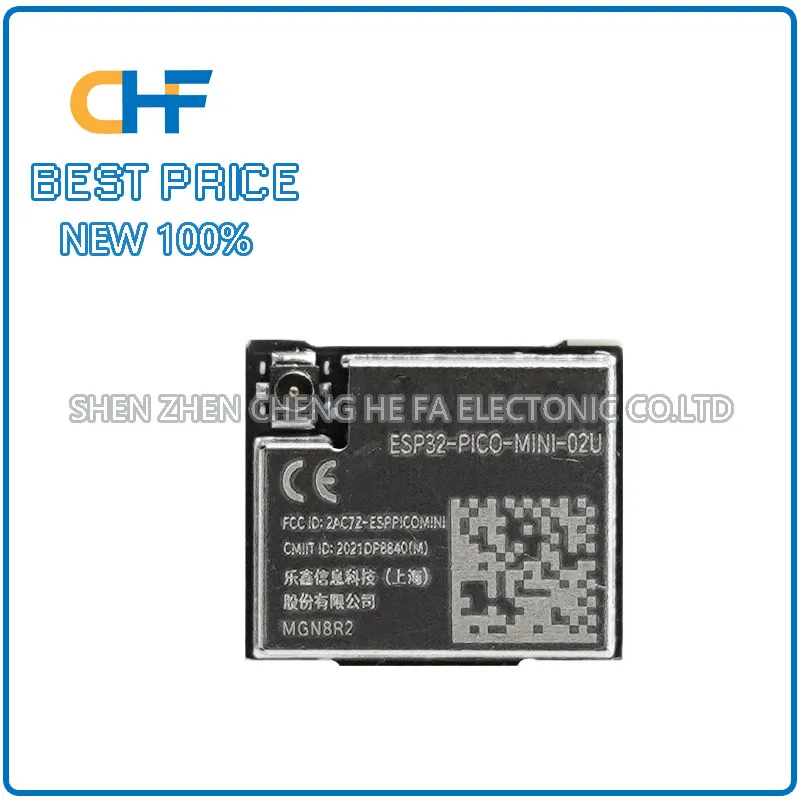 1pcs/5pcs ESP32-PICO-MINI-02U-N8R2 SMD (8MB+2MB) Wi Fi+Bluetooth dual-mode 32-bit dual core MCU, brand new original in stock