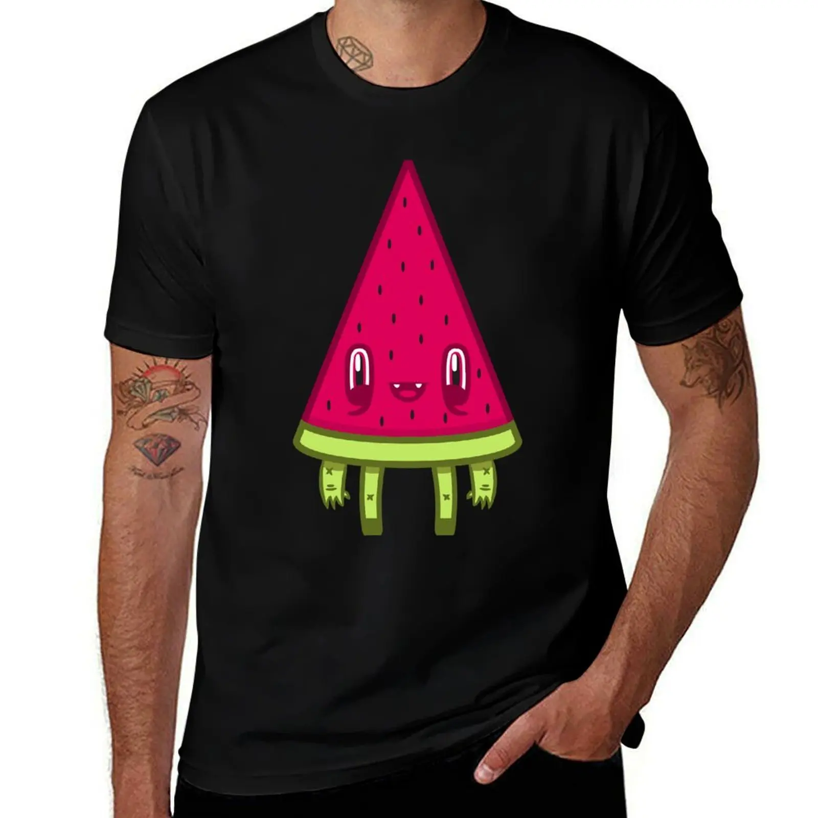 Watermelon Slice T-Shirt t shirt man cotton T-Shirt