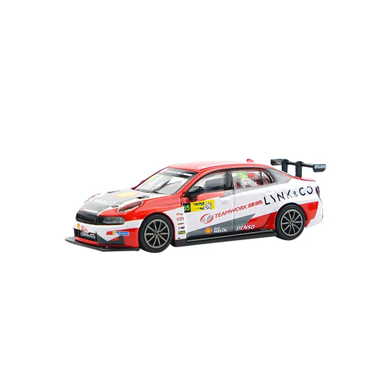 In Stock Xcartoys 1:64 Link Co 03tcr #55 Alloy Miniature Diecast Model 2021 Tcr Asia Racing Car Model T1-11 Custom Toys Kid Gift