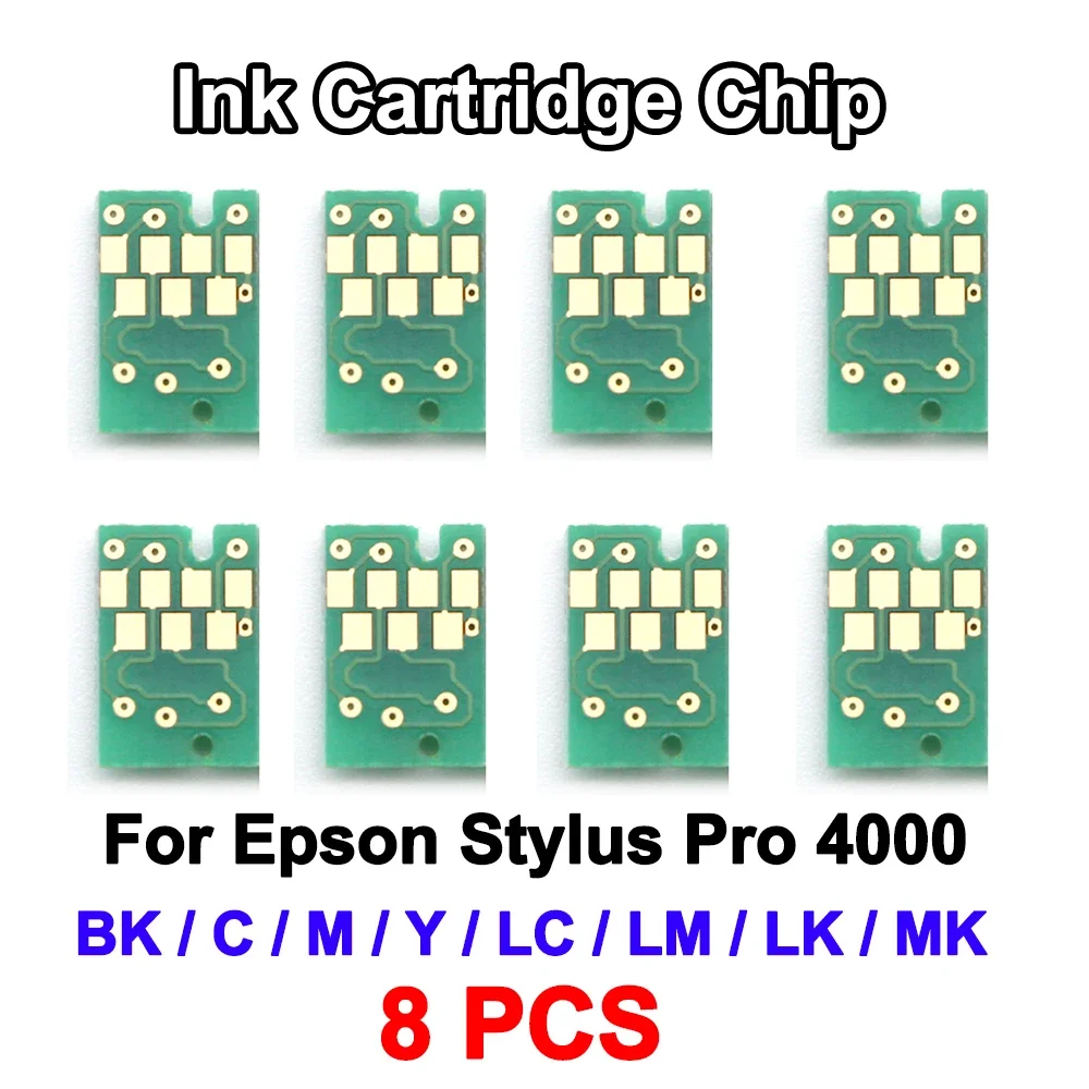 Inktcartridge Reset Chip Voor Epson Stylus Pro 4000 4880 4880C 4800 7600 9600 4400 4450 7400 9400 7800 9800 7880 9880 7450 9450