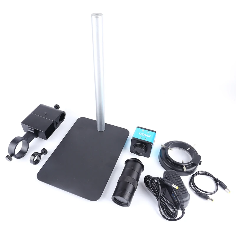 Imagem -06 - Yizhan 60fps 1080p Hdmi Vga Microscópio Digital Câmera 13mp 130x Interface Câmera Industrial 30fps para Laboratório Pcb Solda Reparo