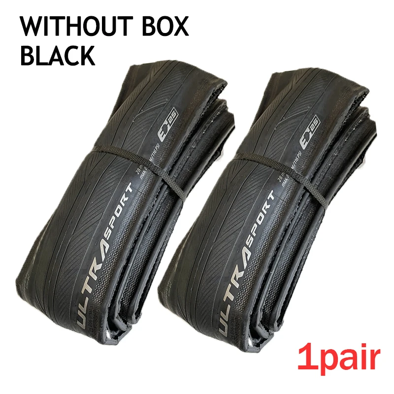 

New 2pcs Ultra Sport III 700x28 Black Brown & BLACK Folding PureGrip 3 Road Bike Tire Folding Tyre 28c 700c Road Bicycles Tires