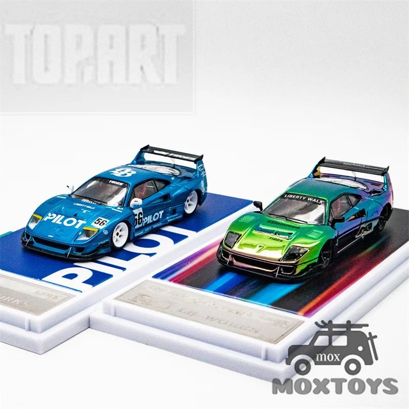 Top Art 1:64 LBWK F40 Limited699 Diecast Model Car